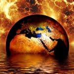 earth-globe-water-fire-flame