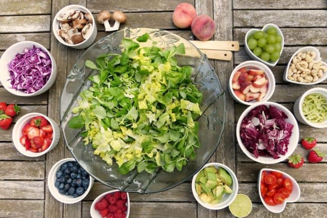 salad plant-based diet
