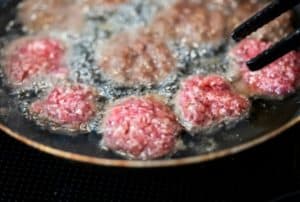 frying-beef-meat-balls